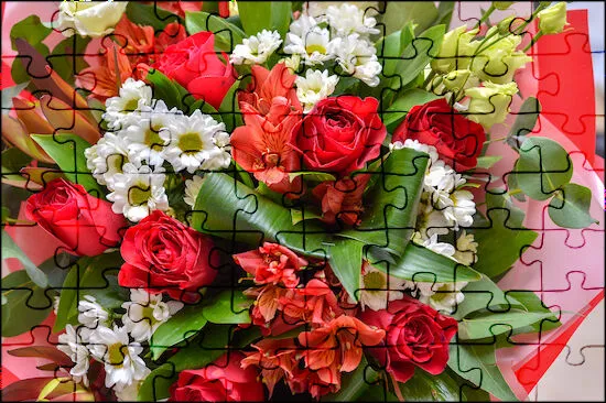 Bouquet Of Flowers Jigsaw Puzzle Online Jspuzzles