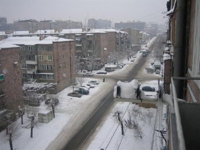 צומת Avetyan Gyulbekyan - ירוואן, ארמניה