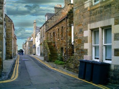 A Street, Сейнт Андрюс, Шотландия