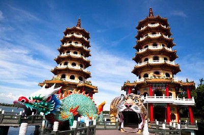 Известна пагода на дракон и тигър, Тайван
