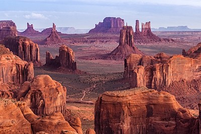 Jagar Mesa navajo stam majestät plats Arizona USA
