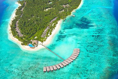 Tropical Island - Maldiverna