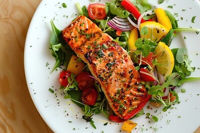 Grilled Salmon jigsaw puzzle