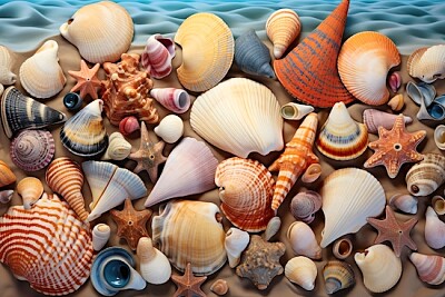 Seashells jigsaw puzzle