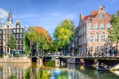  Canal de Ámsterdam