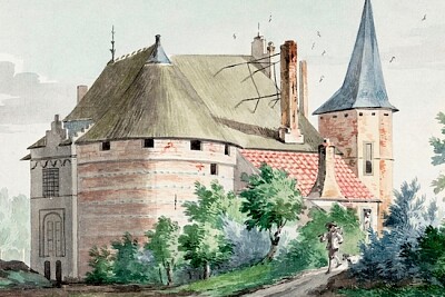 The castle in Wouw (1741)