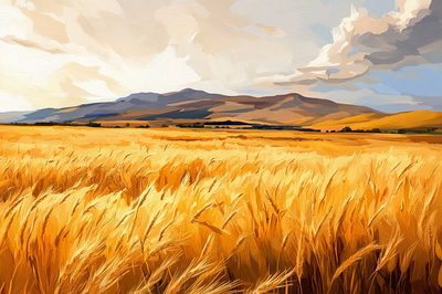 Golden Wheat Field