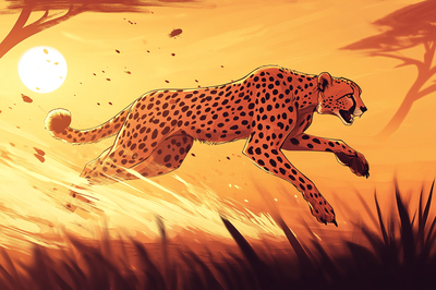 Cheetah on the Run