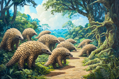 Parad av Pangolins