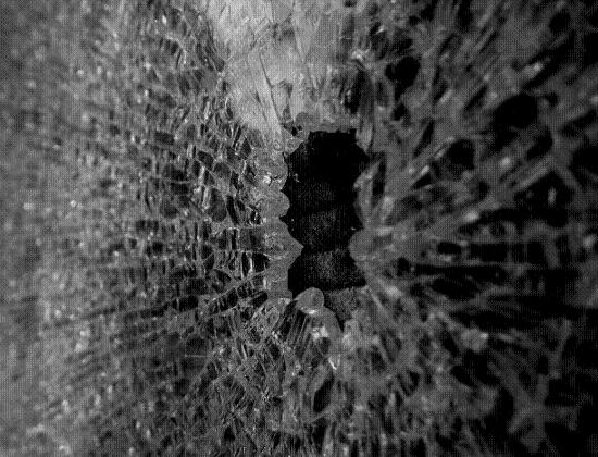 Broken glass