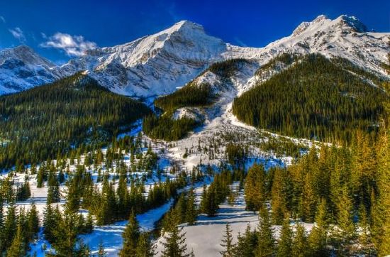 Die kanadischen Rocky Mountains, Alberta Kanada