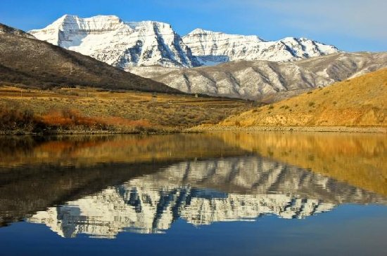 Majestuoso monte Timpanogos, Utah, EE. UU.