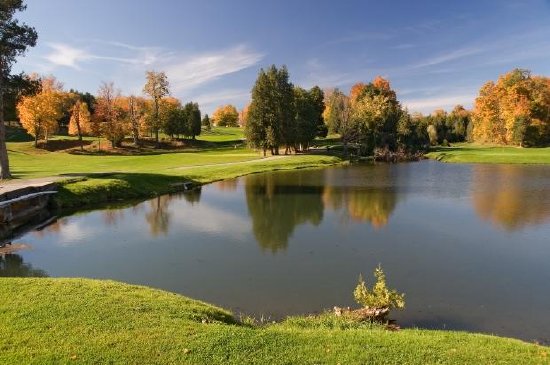 Vue sur le golf