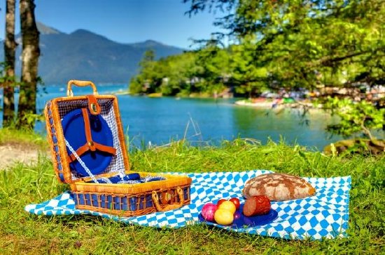 Picknick im Freien