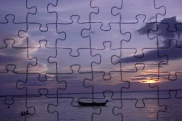 Thai Sunset (Submitted by Nigel Burch) jigsaw puzzle