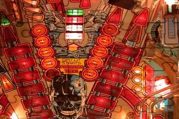 Pinball table jigsaw puzzle