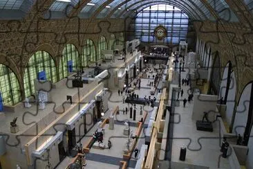 Orsay station i Paris