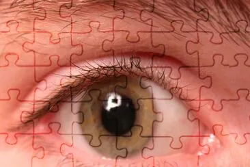 Eye jigsaw puzzle