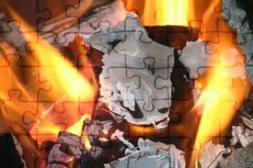 Burn jigsaw puzzle