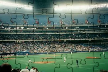 Baseball court jigsaw puzzle