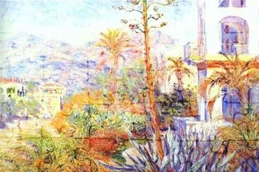 Claude Monet. Villas à Bordighera. 1884.