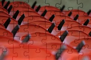 Abstract jigsaw puzzle