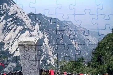 HuaShan mountain, China jigsaw puzzle