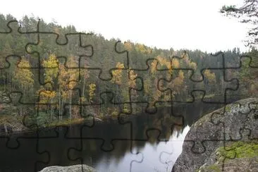 Lake Haukkalampi, Finland jigsaw puzzle