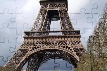 Eiffel tower, France jigsaw puzzle