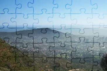 View over Cape Town, South aftrica jigsaw puzzle