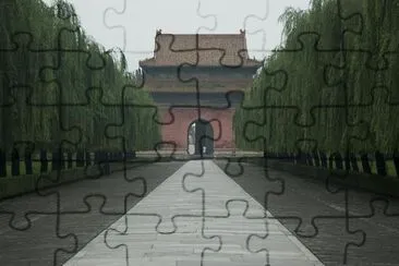 Ming Tomb, China jigsaw puzzle