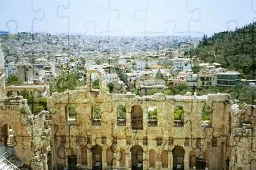 Acropolis, Athens, Greece. jigsaw puzzle