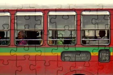 Bus, Mumbai, India jigsaw puzzle