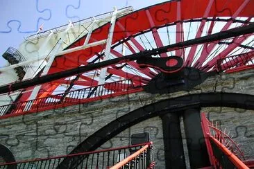 The Lady Isabella Waterwheel, Laxey, Isola di Man