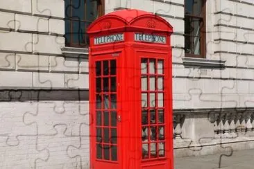 Red Phone Box, London jigsaw puzzle