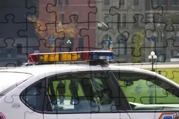 Police car jigsaw puzzle