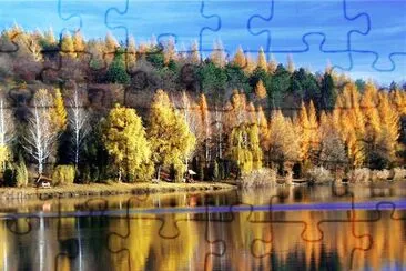 Lake at Pecs, Hungary jigsaw puzzle