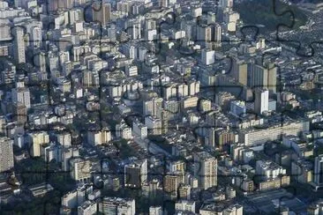 Centro urbano, Rio de Janeiro, Brasile