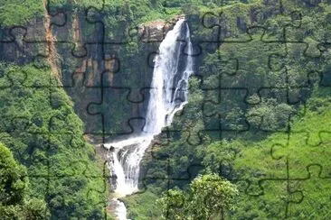 Devon falls, Sri Lanka jigsaw puzzle