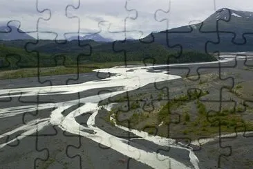 Braided River outwash plain jigsaw puzzle