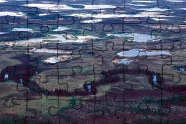 Kanuti Refuge burned area and Wetlands jigsaw puzzle