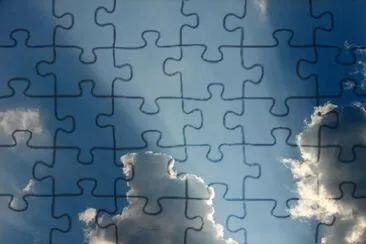 Clouds in the skies jigsaw puzzle