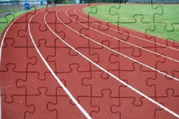 Racetrack jigsaw puzzle