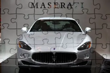 Maserati car jigsaw puzzle