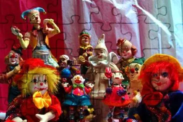 Clown Dolls jigsaw puzzle