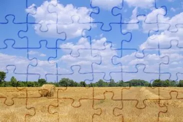 Hay and Clouds, Ohio, EUA