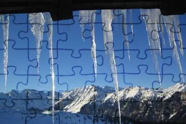 Icy mountains jigsaw puzzle