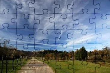 A Road jigsaw puzzle