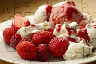 Strawberry Dessert jigsaw puzzle