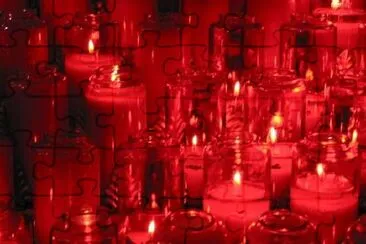 Red Candles jigsaw puzzle